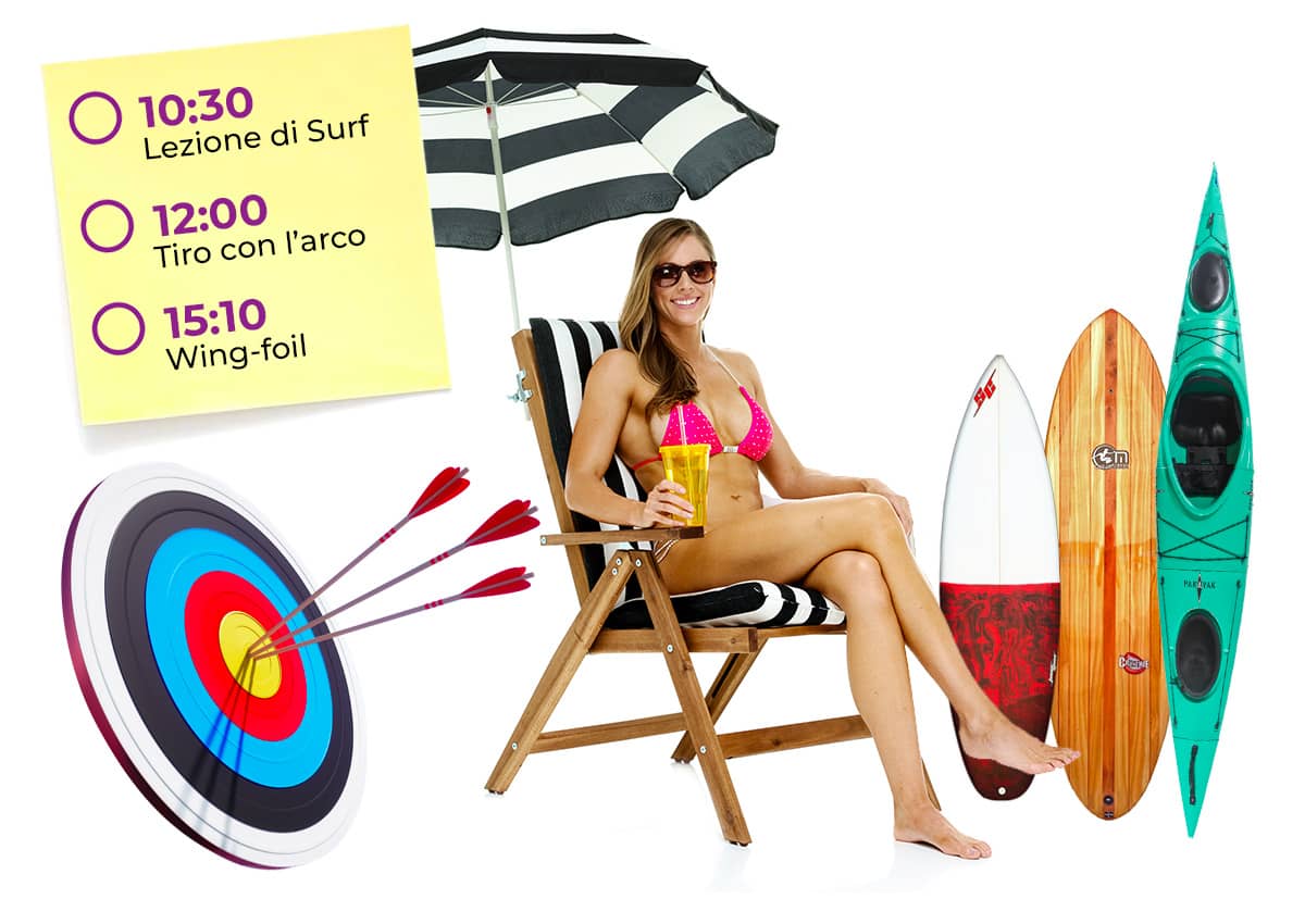 Bookyway per lo sport outdoor