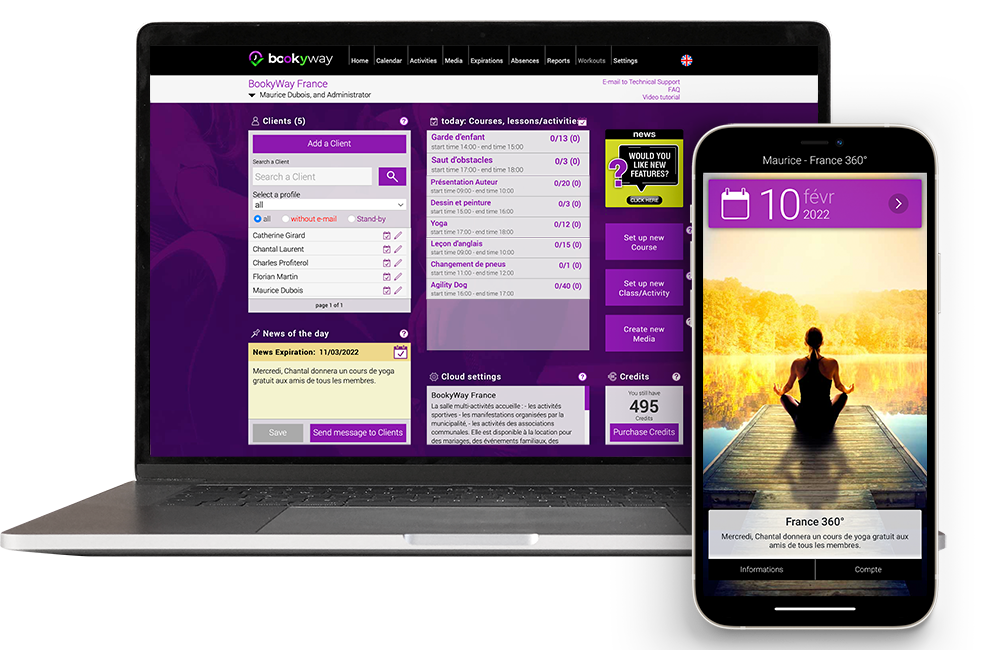 Logiciel de réservation