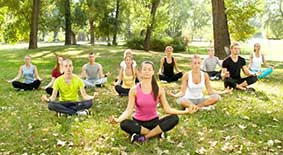 Yoga al parco