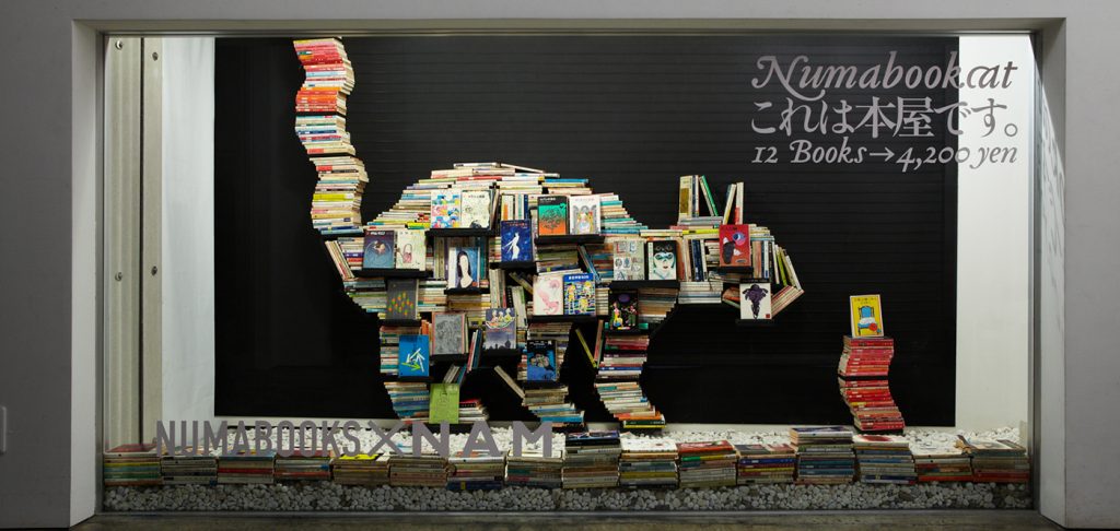 Visual merchandising in libreria